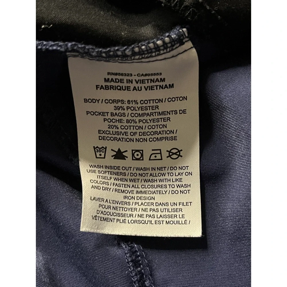 Nike Sportswear Style Pants Men's Size 36 Navy Blue Unlined Cropped DD7032-410